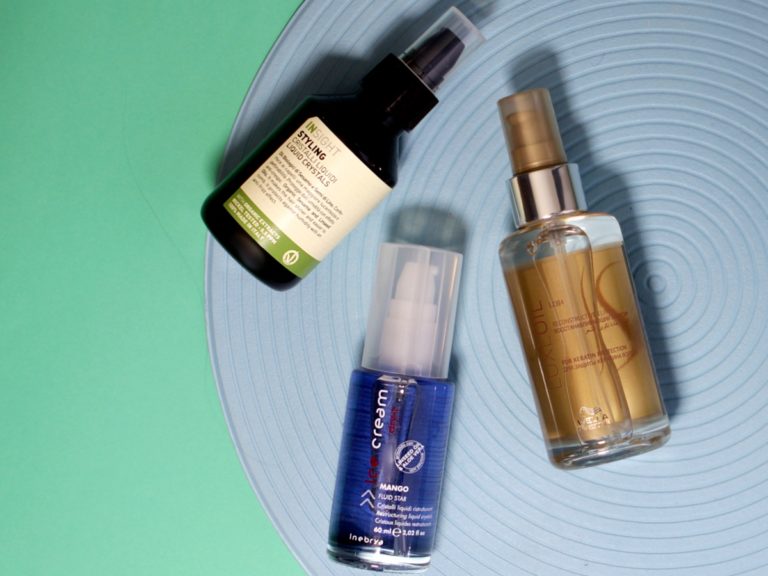 Test olejków do włosów