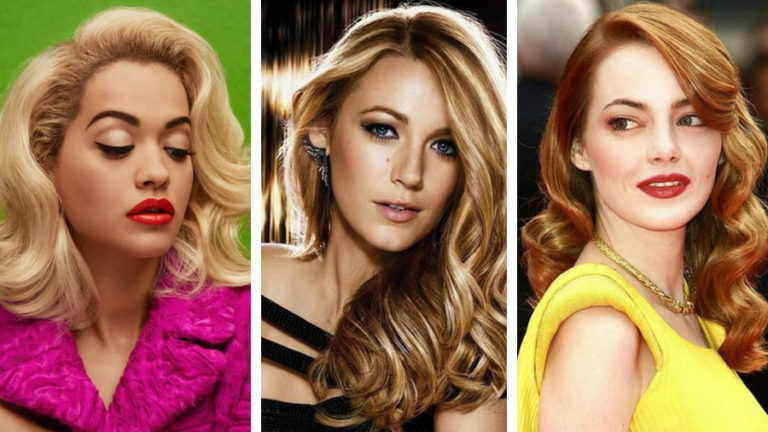 Fryzury kręcone włosy