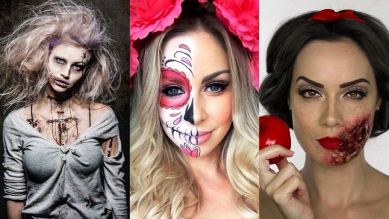 pomysły na fryzury na halloween 2018