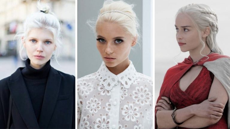 nordic white hair, arktyczna biel, trendy 2019