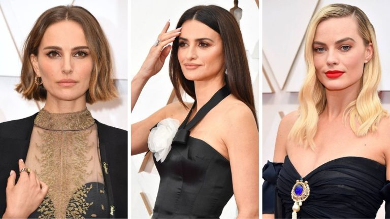 fryzury oscary 2020, fryzury gwiazd, oscary 2020
