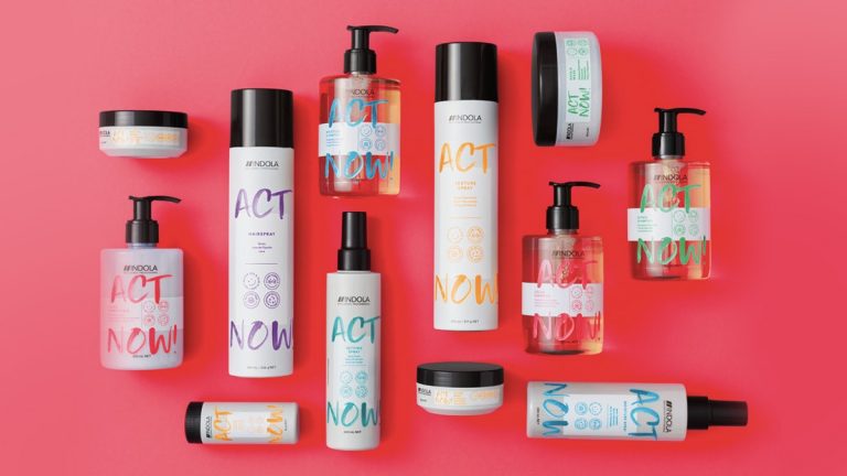 kosmetyki wegańskei indola act now, nowe kosmetyki indola, wegańskie kosmetyki do włosów