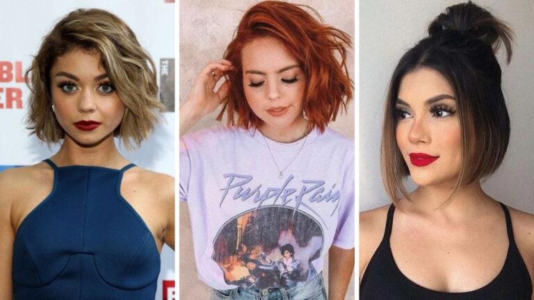 chin lenght bob, fryzury 2020