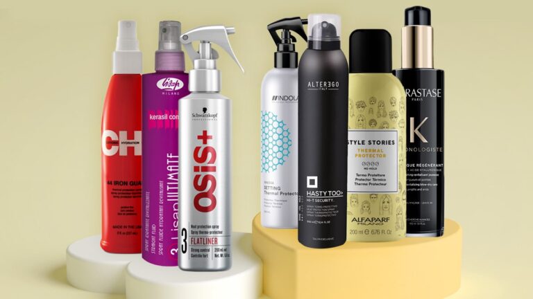 ranking sprayów termoochronnym, top 10 sprayów termoochronnych, najlepsze spraye termoochronne