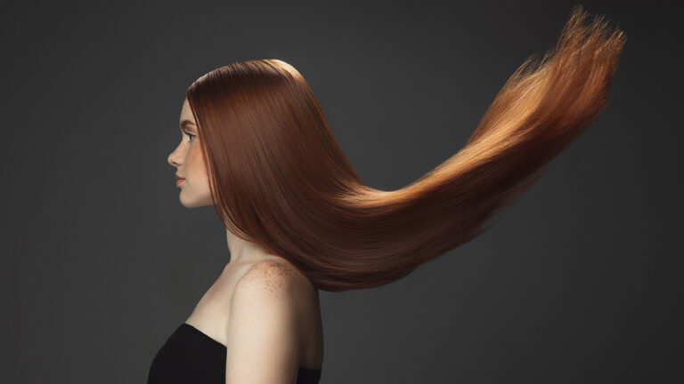 zdrowe i lśniące włosy