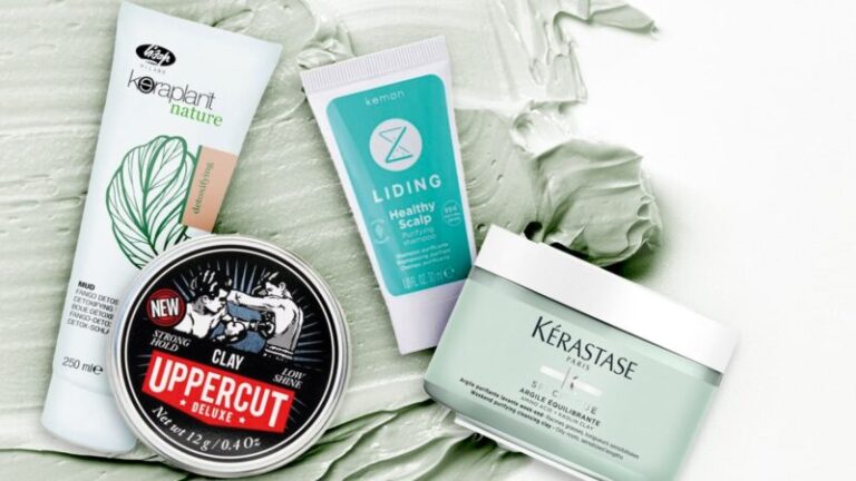 glinka do stylizacji włosów, glinki do stylizacji włosów