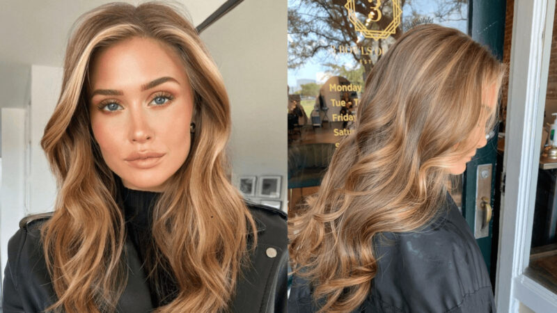 Kobiety z włosami w odcieniach ciepłego brązu