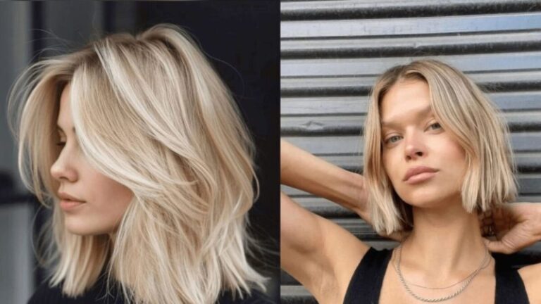 Przykłady stylizacji butterfly bob czy ripped bob?