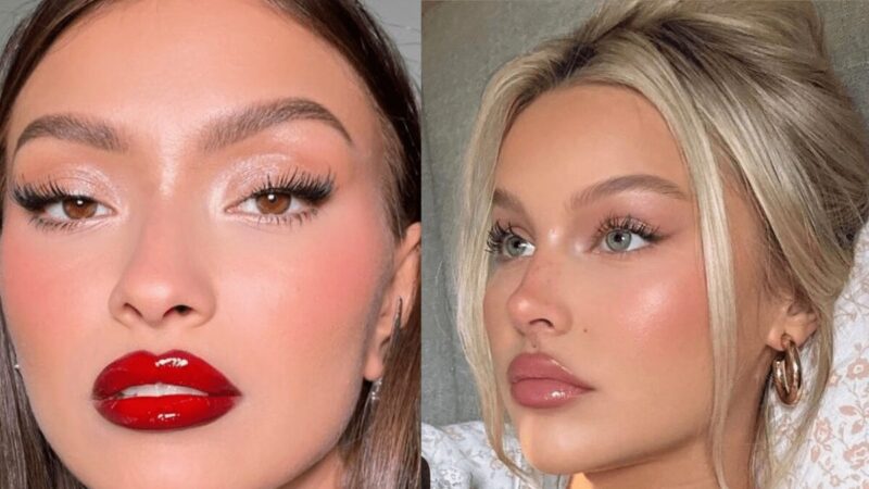 Przykłady makijażu ust