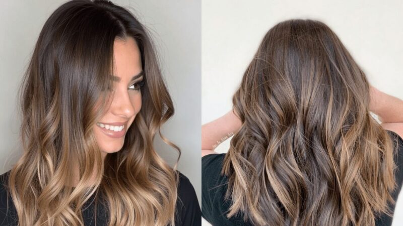 Color melting przykłady – najmodniejsza koloryzacja włosów 2026.