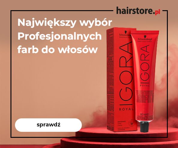 Profesjonalne farby do włosów w promocji