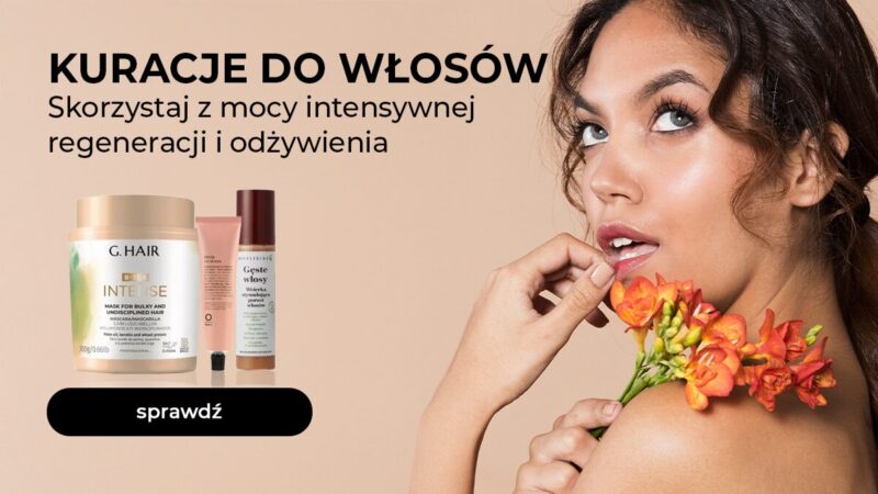 Kuracje do włosów dostępne na hairstore.pl.