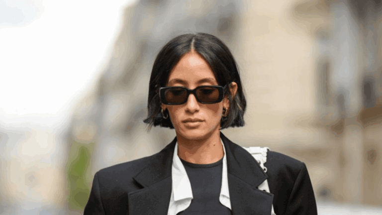 Japoński bob - przykład fryzury