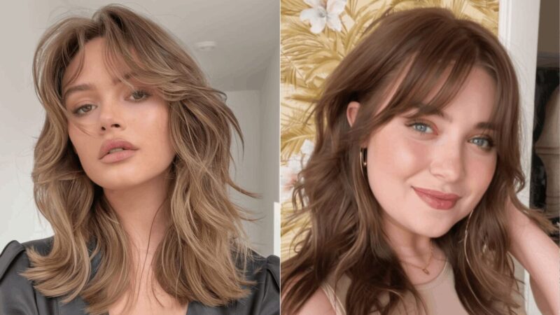 Przykłady fryzury Kitty Cut