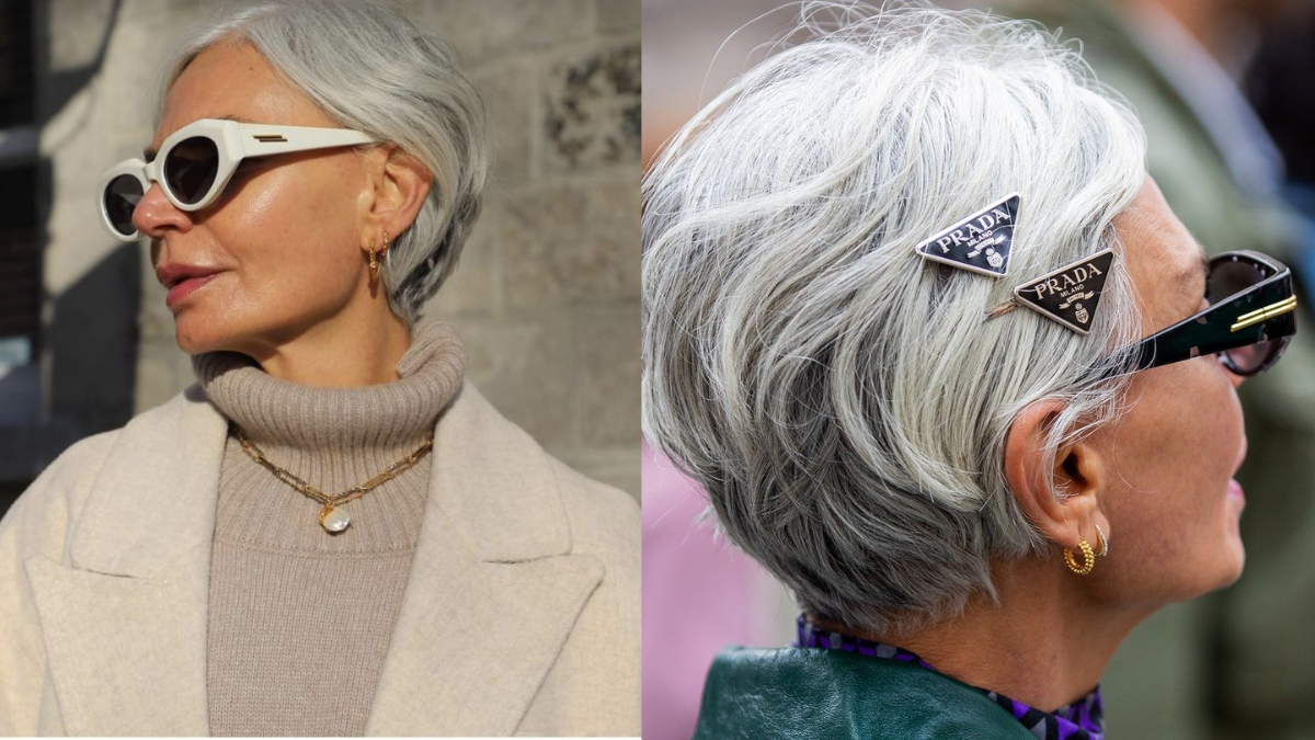 Granny bob - przykłady krótko ściętych włosów