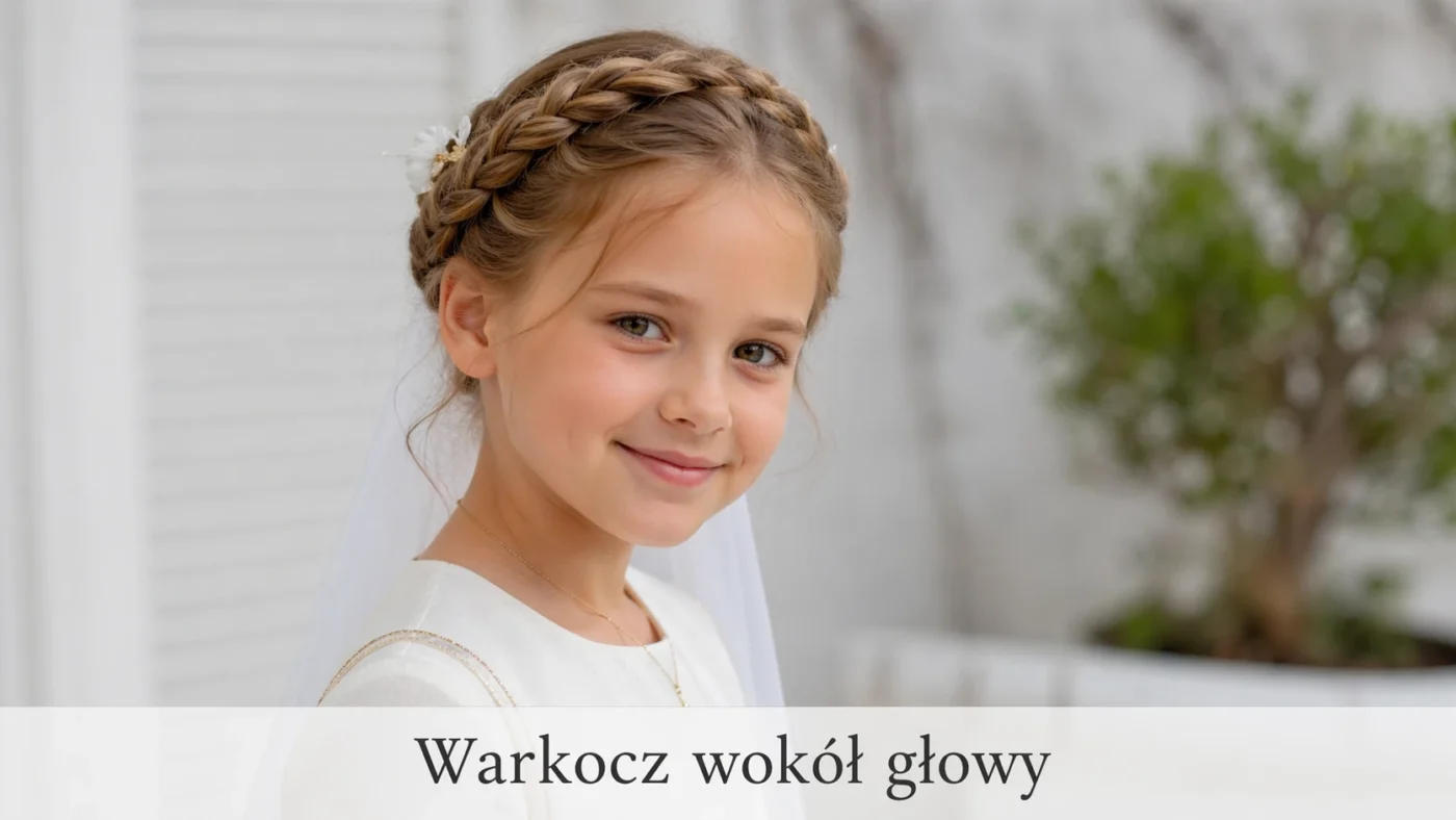 Dziewczynka z warkoczem