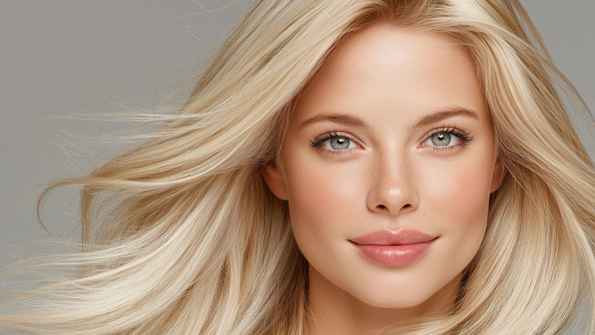 Kobieta z blond włosami