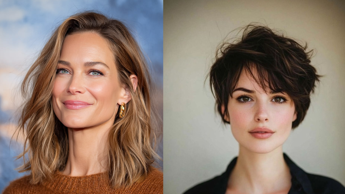 Long bob i pixie cut 