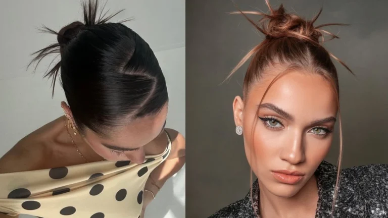 Fryzura kukiełka wraca! Jak zrobić modny spiky bun w stylu lat 90.?