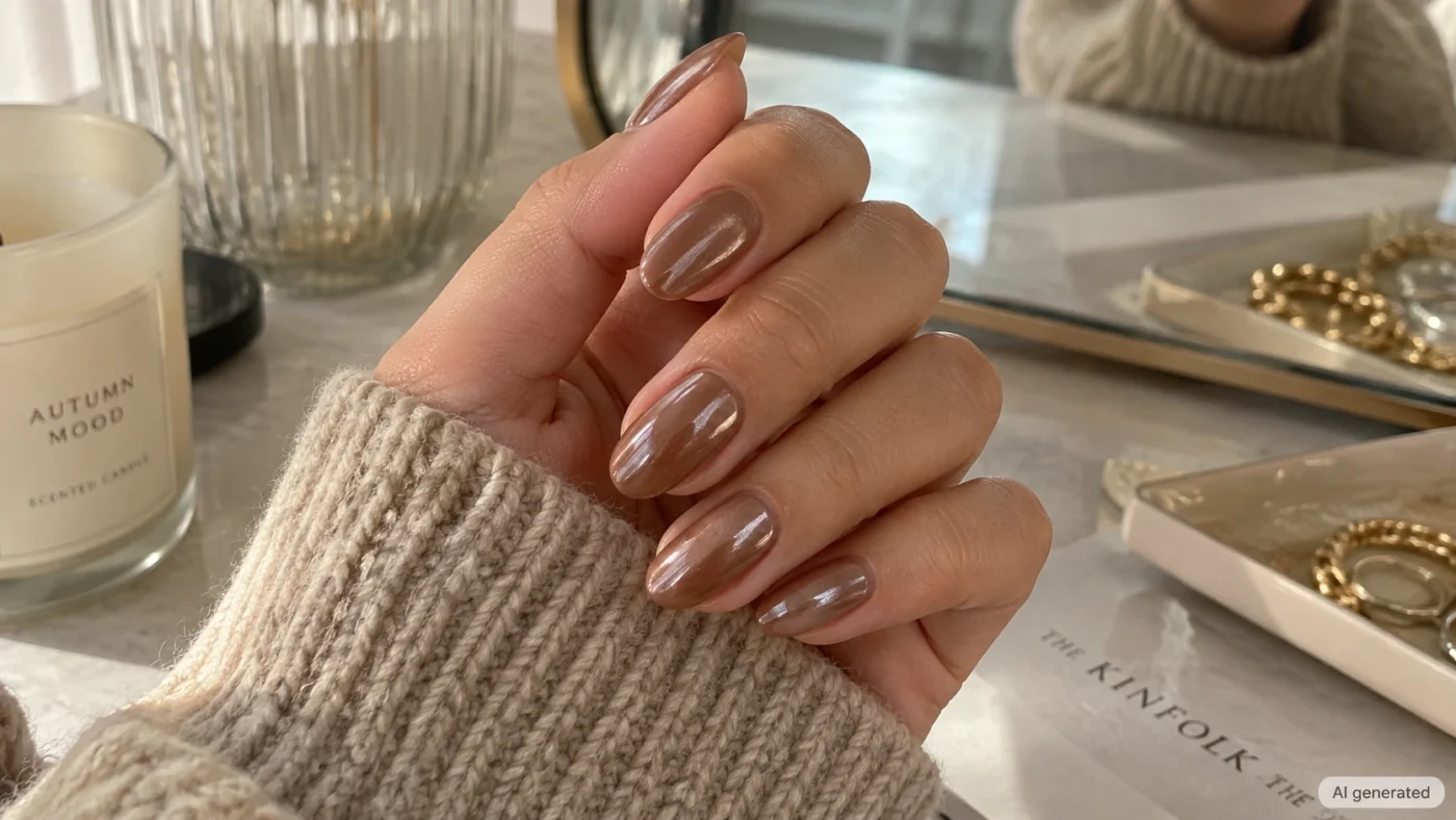 glazed nails