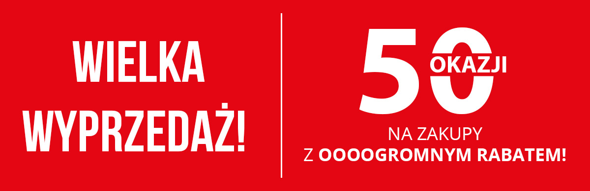 Wielka wyprzedaż 50 super okazji! Hairstore.pl WIELKA wyprzedaż sprzętu fryzjerskiego do 40% Hairstore.pl