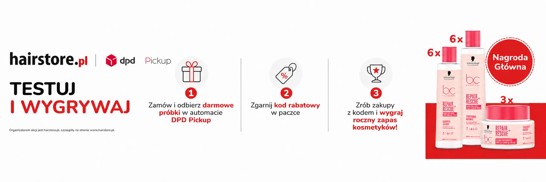 Wygraj roczny zapas kosmetyków BC Repair Rescue