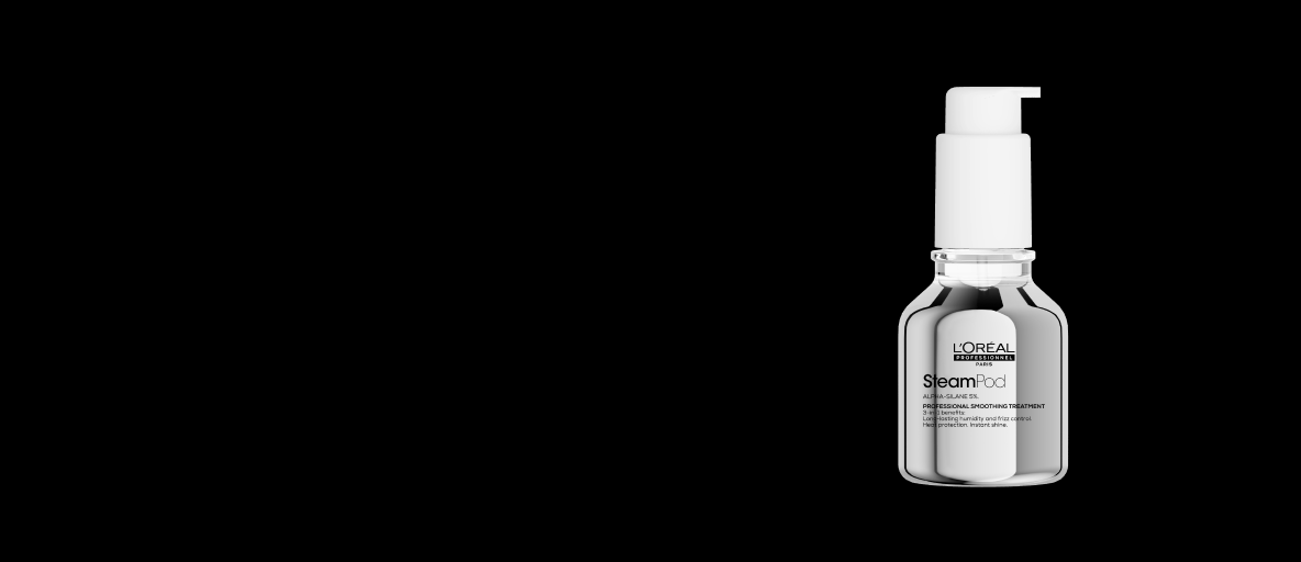 Loreal Steampod Hairstore Background