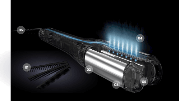 SteamPod Active Hair Effect