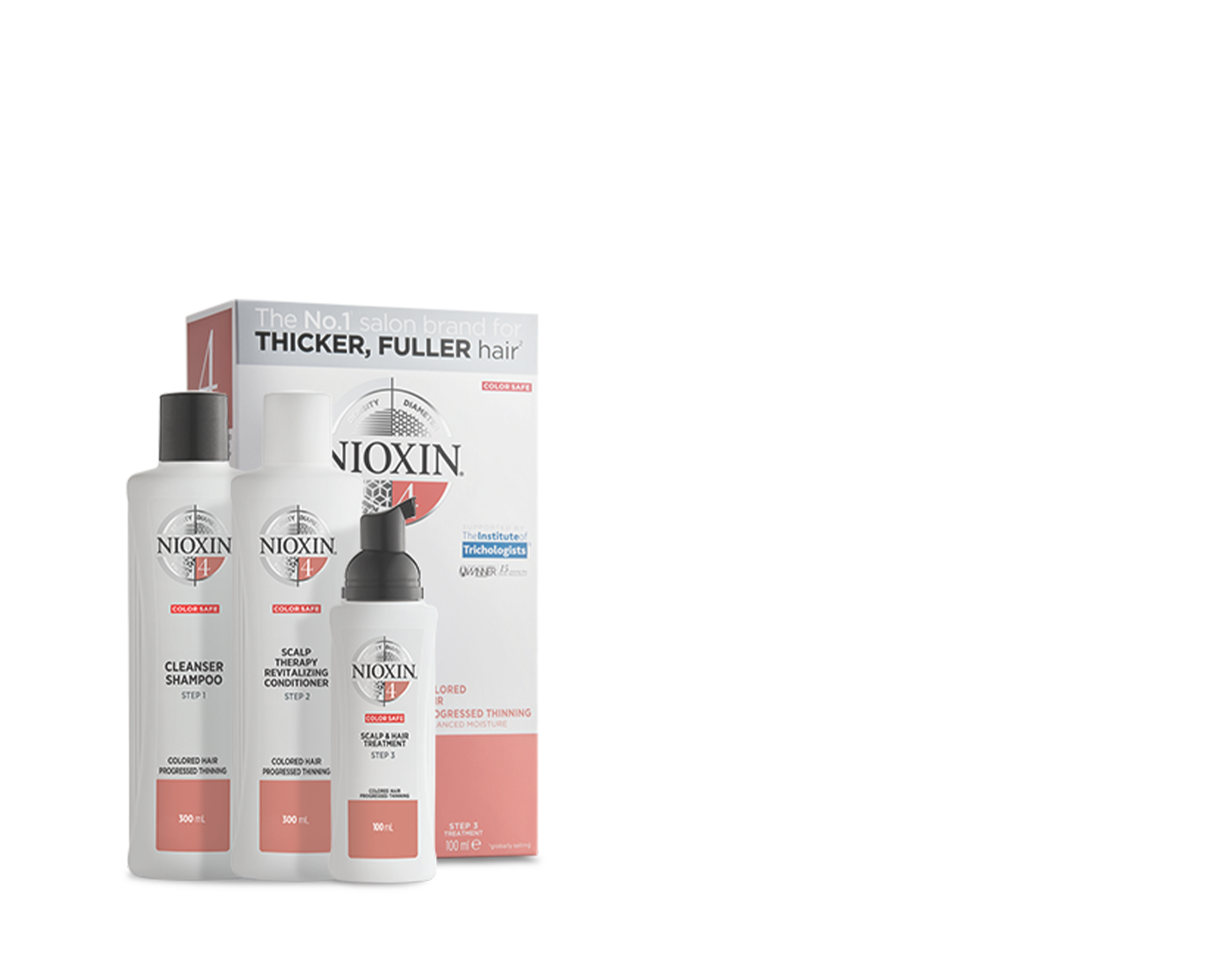 Stare opakowania Nioxin