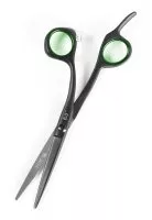 Fox Race 18, nożyczki fryzjerskie 6.0", stal nierdzewna 440C, czarna teflonowa powłoka