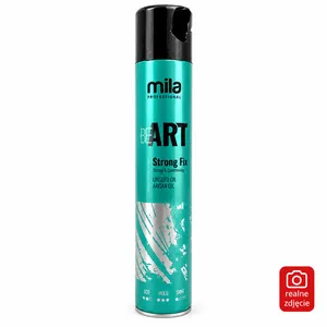 Mila Professional Be Art Strong Fix, lakier mocno utrwalający, 500ml - pęknięte zamknięcie