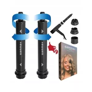 Gamma Piu Universal Curls & Waves Kit, uniwersalny zestaw do kręcenia włosów do suszarki Gamma+ Curls&Waves