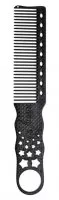 Y.S. Park, grzebień do strzyżenia męskich włosów, model 280, czarny