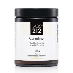LABS212 Carnitine Acetyl -L-Carnitine keranityna suplement diety w proszku 70g
