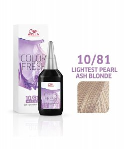 Wella Color Fresh, farba demipermanentna do włosów, 10/81, 60ml