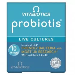 Vitabiotics Probiotis Live Cultures probiotyk suplement diety 30 kapsułek