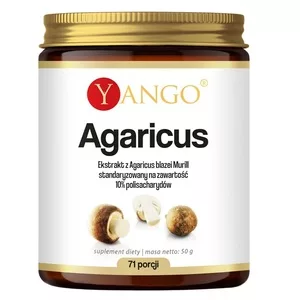 Yango Agaricus ekstrakt 10% polisacharydów suplement diety 50g