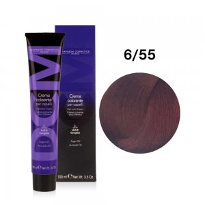 Diapason DCM, farba do włosów, 6/55 Głęboki Czerwony Ciemny Blond, 100ml