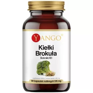 Yango Kiełki brokuła ekstrakt 10:1 suplement diety 90 kapsułek