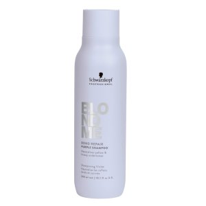 Schwarzkopf BlondMe Bond Repair, szampon fioletowy neutralizujący kolor włosów blond, 300ml