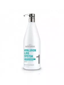 Placenta Life Keratimask Hyaluron Liss, szampon oczyszczający o zasadowym pH, 1000ml