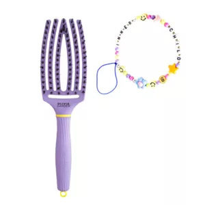 Olivia Garden Fingerbrush Combo Spring Snuggle Purple, szczotka do włosów, ref. 203ID1933