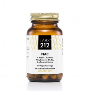 LABS212 NAC N-Acetylo-L-Cysteina 300 mg suplement diety 60 kapsułek