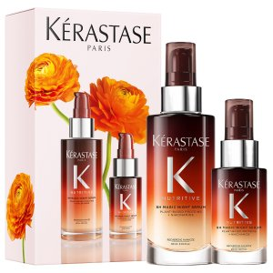 Kerastase Nutritive Duo, zestaw prezentowy bestsellerowych serów do włosów, 90ml + 30ml