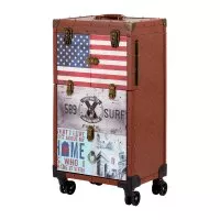 Pomocnik fryzjerski, barberski Gabbiano C12 brązowy