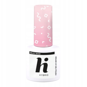 hi hybrid Milky Base, baza do lakieru hybrydowego, 5ml
