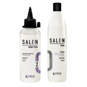CeCe Form, zestaw do trwałej ondulacji dla włosów farbowanych, utrwalacz 1000ml + płyn 2 150ml