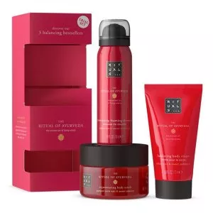 Rituals The Ritual of Ayurveda zestaw prezentowy, pianka + peeling + krem do ciała