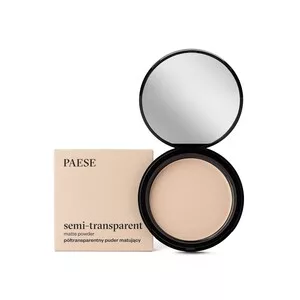 Paese, Semi-Transparent Matte Powder półtransparentny puder matujący 1A Ciepły Beż 9g