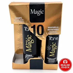 Tahe Magic Pack, zestaw do pielęgnacji domowej po zabiegu Botox Magic Bx, szampon + maska - uszkodzone opakowanie